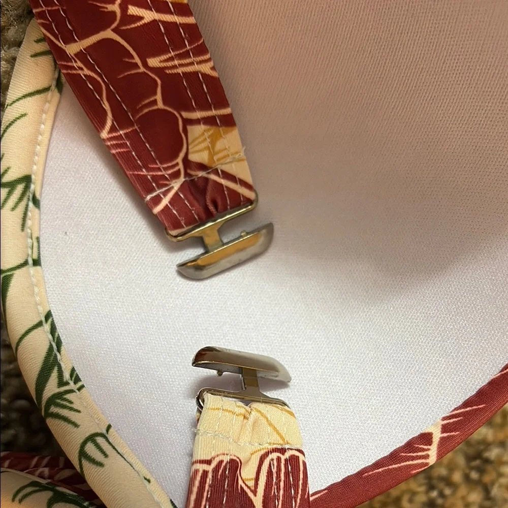 Floral Strapless Bikini Top - Picture 3 of 4